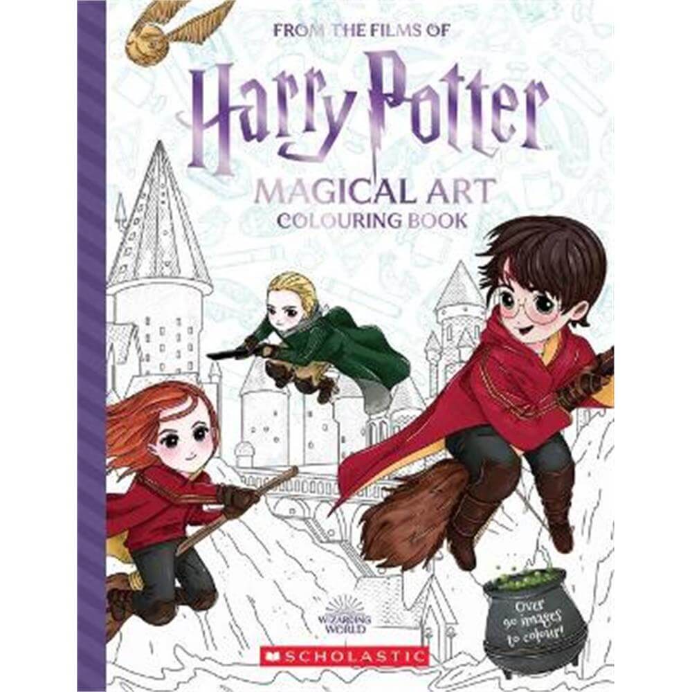Harry Potter: Magical Art Colouring Book (Paperback) - Cala Spinner